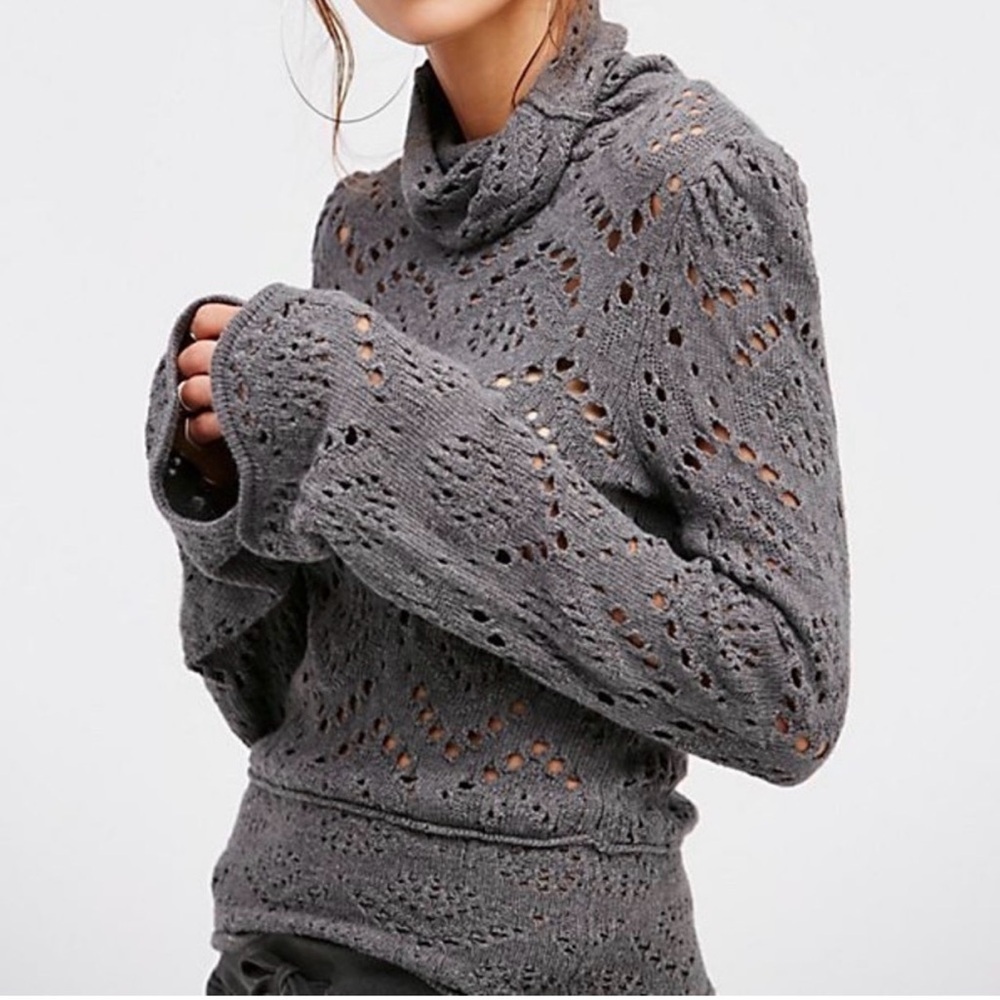 Free People Shoot from the Heart Sweater